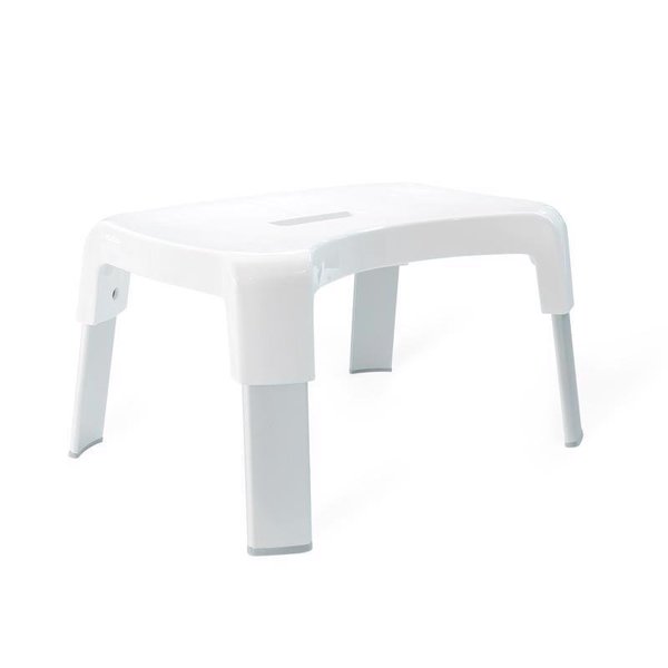 Better Living White Plastic Toilet Stool 70094